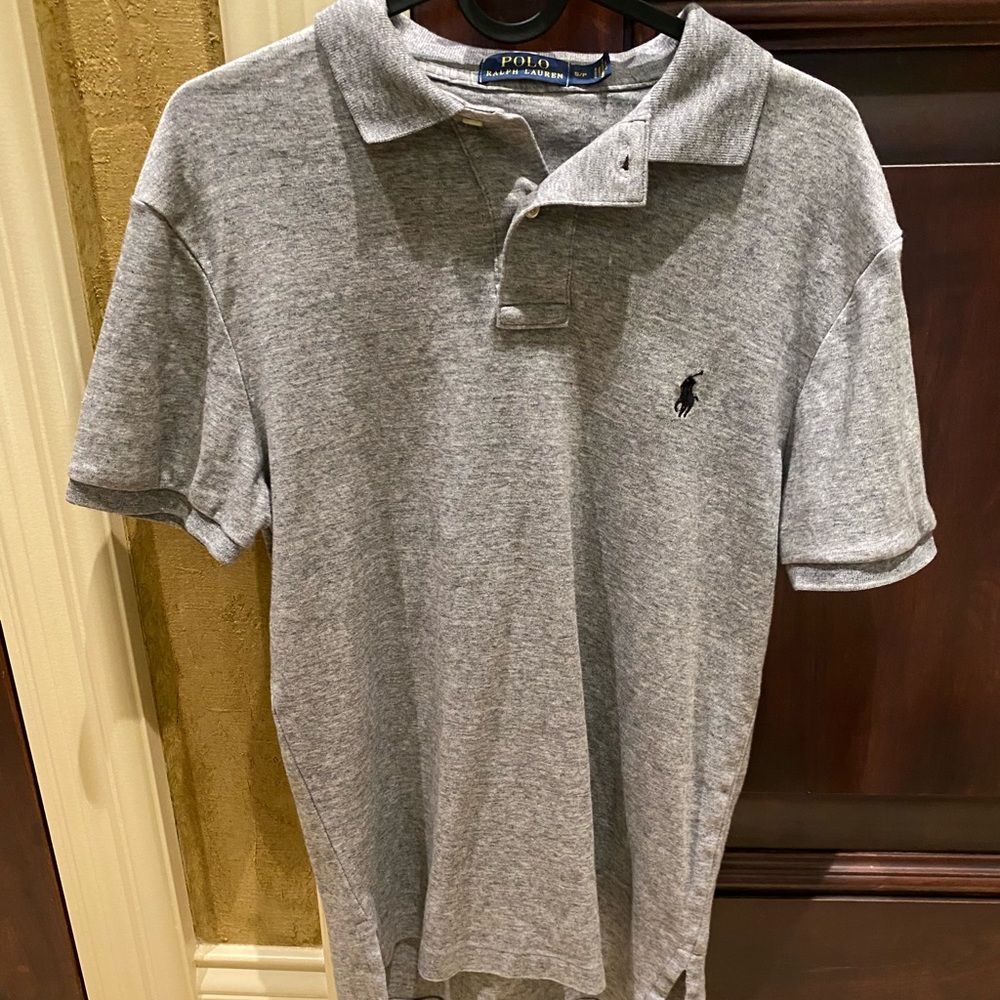 Ralph Lauren SS Polo Grey Men’s Size Small